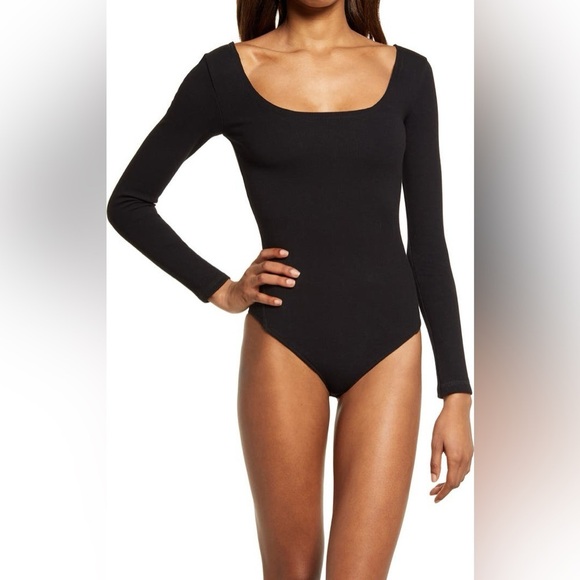 ALLSAINTS Jamie Long sleeve bodysuit size us 4 - Picture 2 of 11